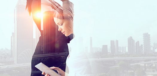 Travel Manager gestionando viaje de empresa