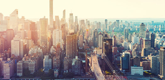Vista aérea Nueva York