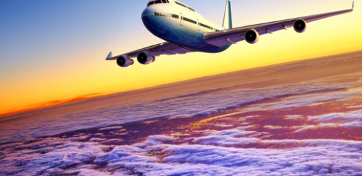 Avión volando