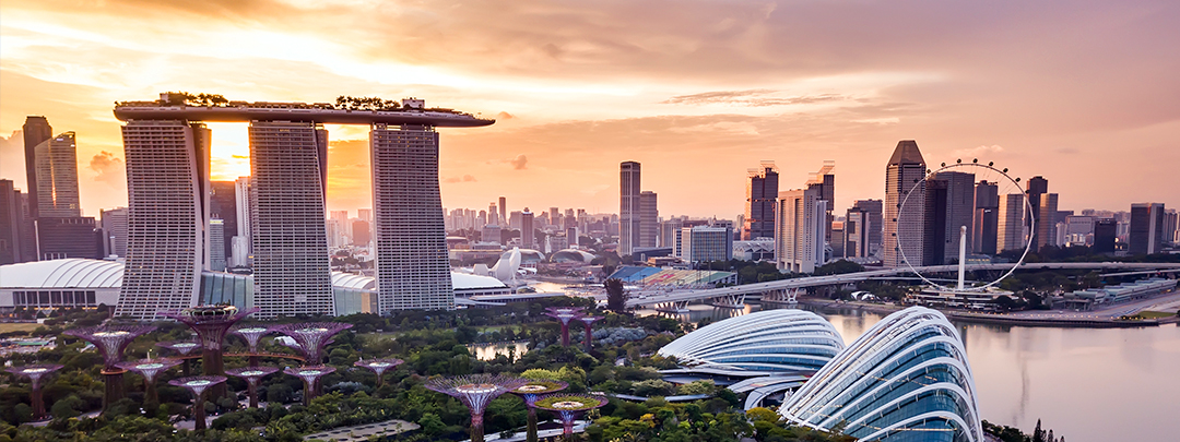 Guía de viaje corporativo con destino Singapur