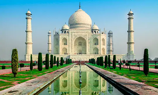 Monumento Taj Mahal en India